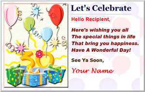 Create your own ecards. Send customized and personalized Greeting ECards for any holiday, birthday, anniversary, etc. Add special FX, music, and your own images. Post ecards on facebook or send by email.