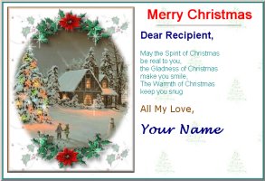 Free Card Pattern - Christmas ECards, christmas, holiday season, new years, e-cards, ecards, greetings, custom, create ecards, greeting card, card templates