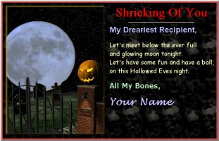 Free Card Pattern - Halloween ecards, halloween, e-cards, ecards, greetings, custom, create ecards, greeting card, card templates, special effects, create